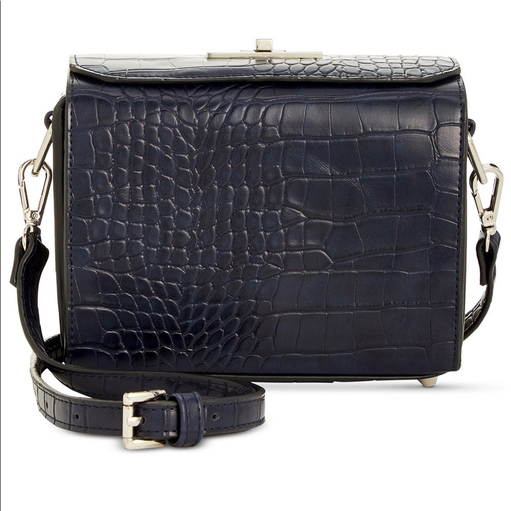 Steve Madden Markel Croc Embossed Crossby